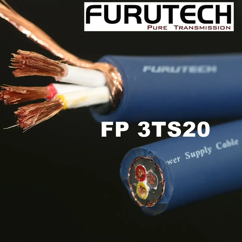 

New Japanese Furutech FP-3TS20 OCC Blue Ribbon HiFi Sound OCC power cable power Blender connection cable