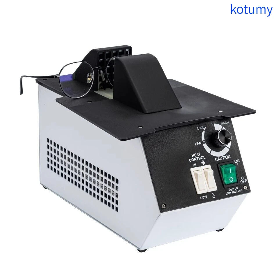 KOTUMY RB-202A Eyewear Heating Equipment, Dual Voltage Frame Heater with Thermostat Knob for Optical Shop Use