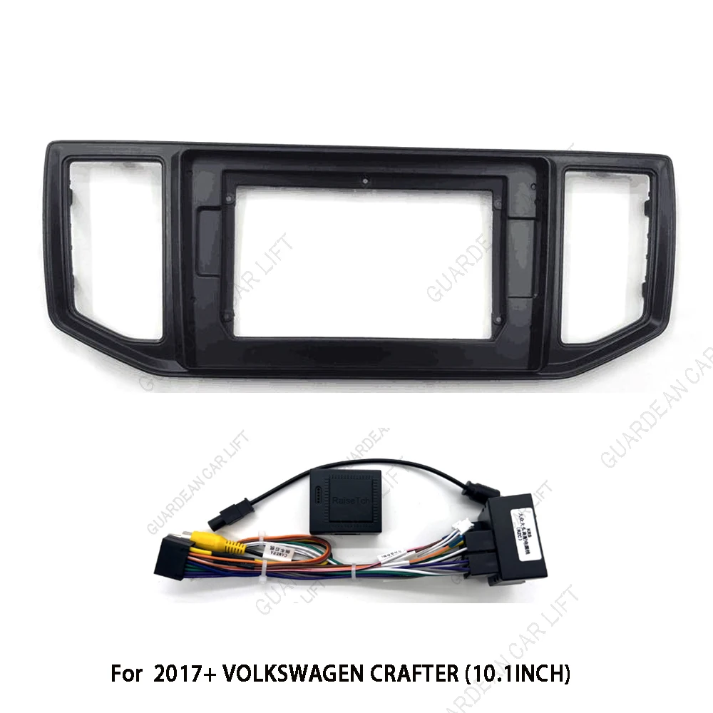 

10.1 Inch Android Car Radio Fascias For 2017+ VOLKSWAGEN CRAFTER Stereo Player 2DIN Head Unit Dash Frame Panel Installation Trim