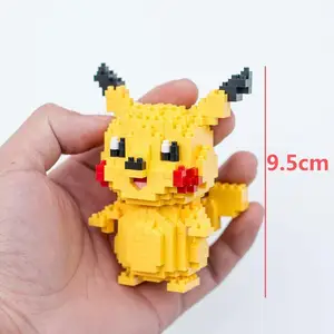 Anime Building Blocks Assembly Toy für Kinder, Picachu, Charizard Doll, Blastoise, Bulbasaur, Gengar, Ziegelfiguren, Geschenk, 61 Stile 6 Hauptverkäufe von Tijoleira - №6