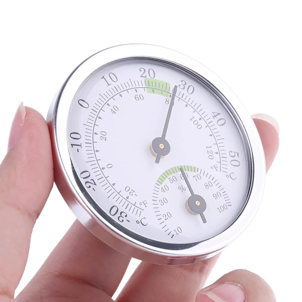 Mini Pointer Type Thermometer Hygrometer Indoor Room Electronic Temperature Humidity Meter Sensor Gauge For Home Thermometer