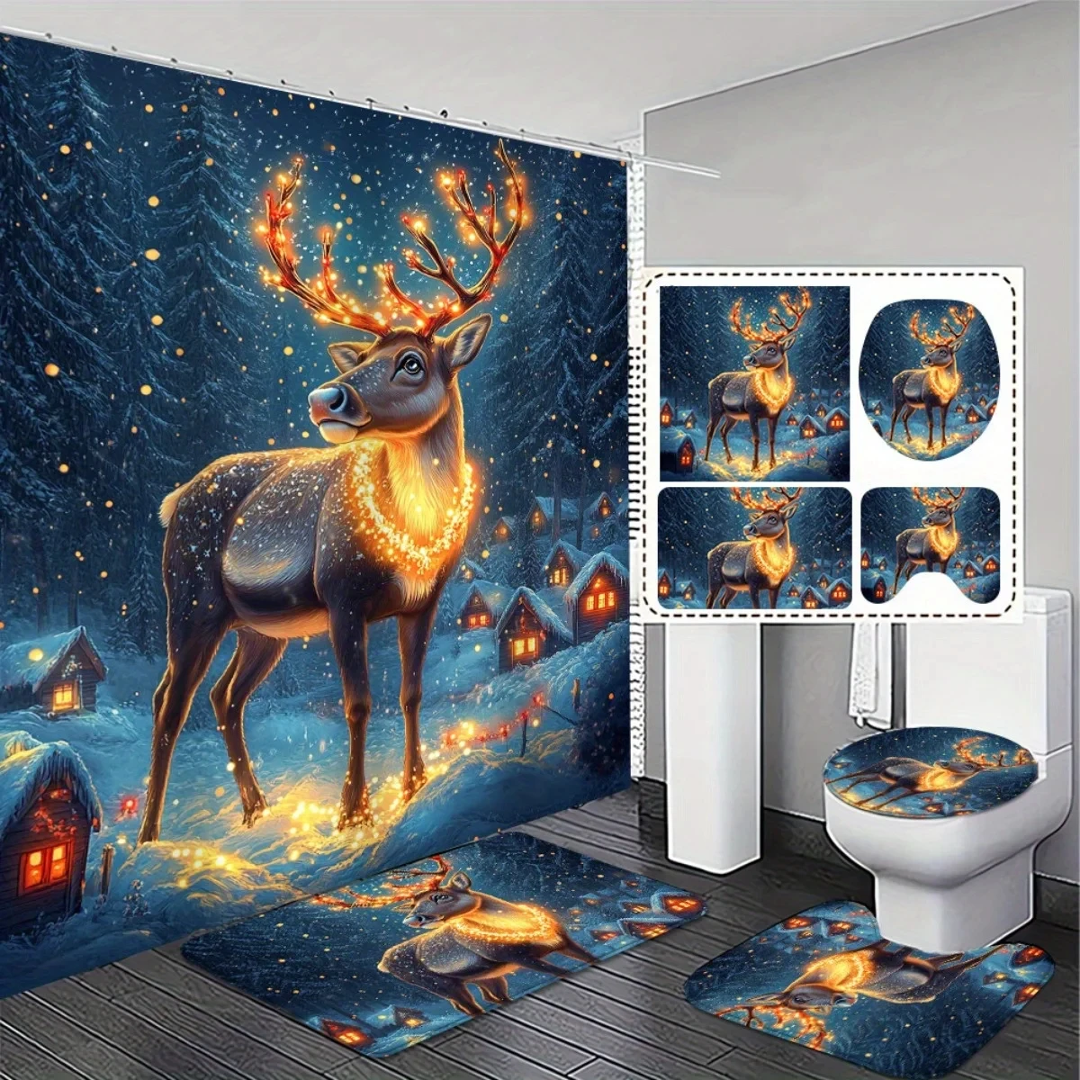 4Pcs Enchanted Wint… - image