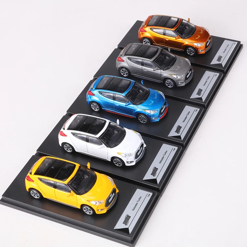 SHAODW 1:64 Veloster Turbo Alloy Model Car