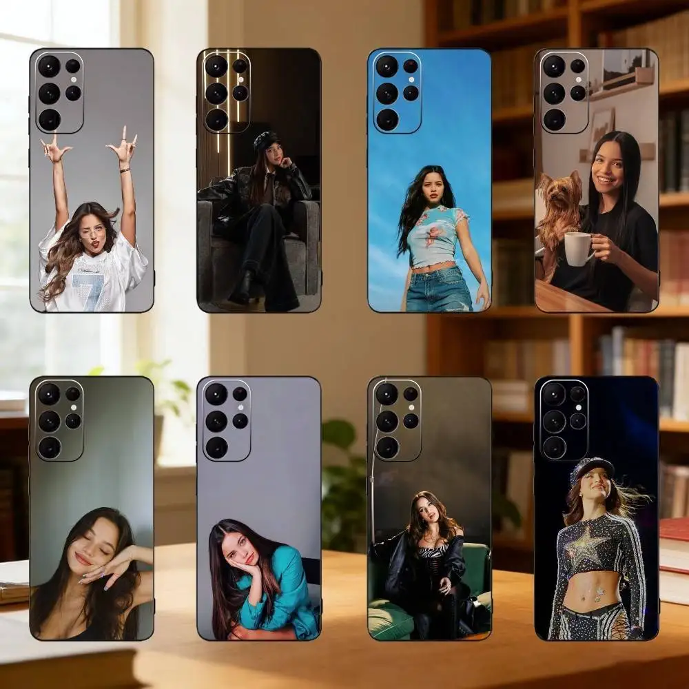 

Emilia Mernes Pretty phone Case For Samsung S25,24,21,22,23,30,Ultra,20,Plus,Fe,Lite,Note Soft Black Cover