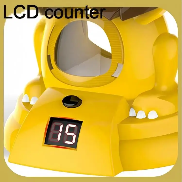 インタラクティブな親子エアソフトガンおもちゃソフト弾丸射撃アヒルレックスボールライオンデザイン弾性銃子供教育ゲーム