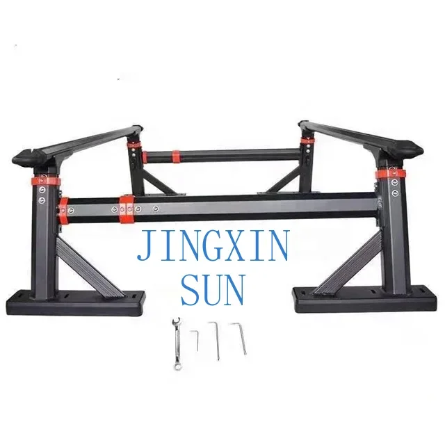 Off Road 4*4 Adjustable Bed Rack Truck Aluminum Bed Roll Bar With Tonneau Cover For Tacoma Ram Silverado F150 Tundra Ranger
