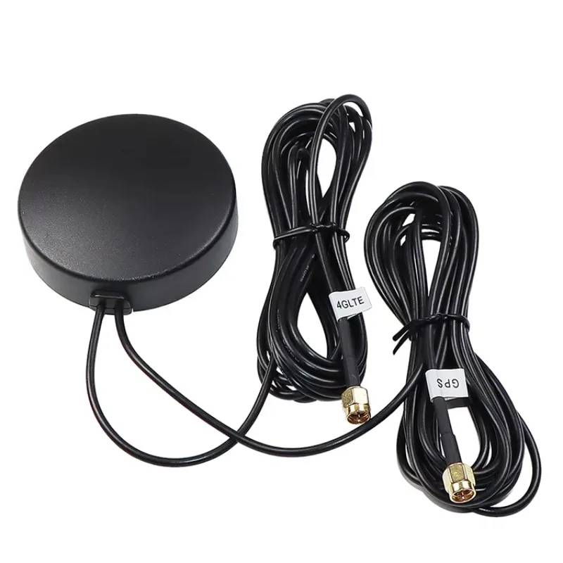Shengda Factory High Gain 28dbi 4G LTE GPS Antenna 2 in 1 1575.42MHz 698-2700MHz Waterproof Outdoor External Combo Antenna