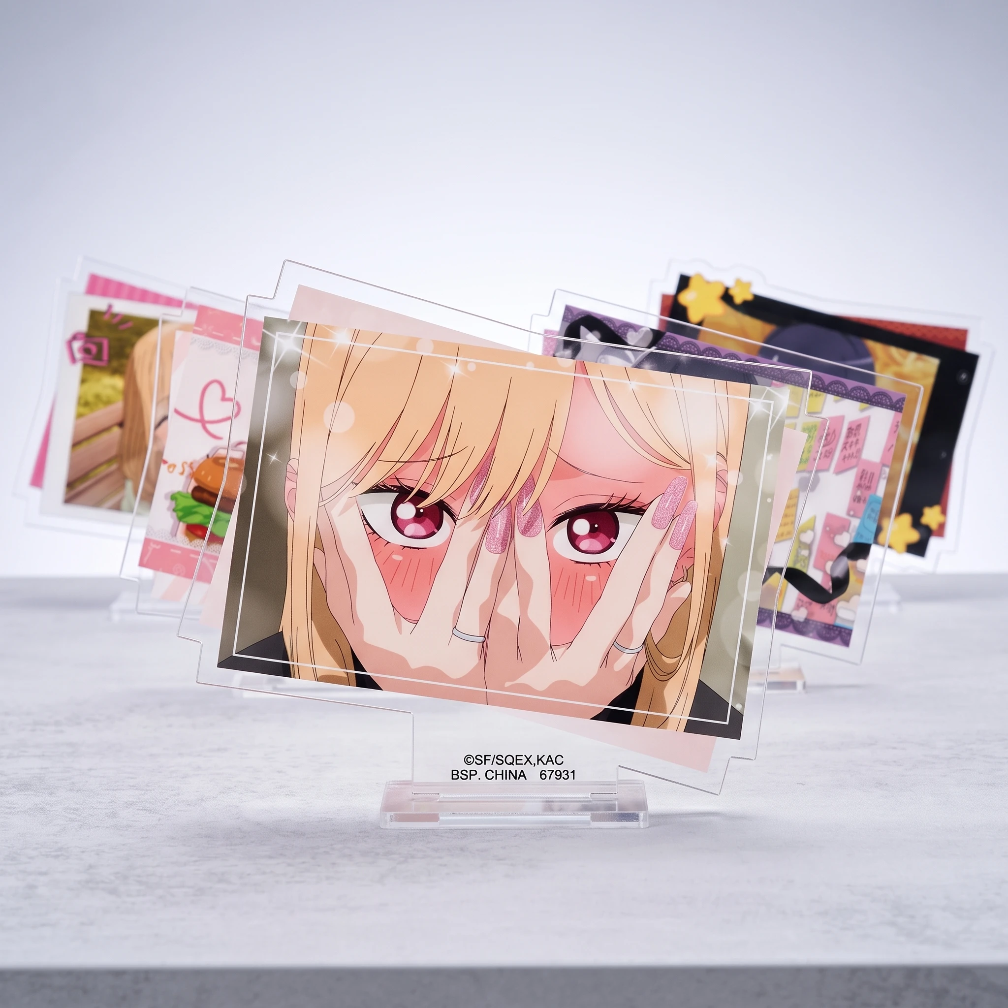 My Dress-Up Darling MDUD Marin Wakana 15cm Acrylic Stand Keychain Anime Merch Figure Decor Cosplay Collection Display Art Gifts