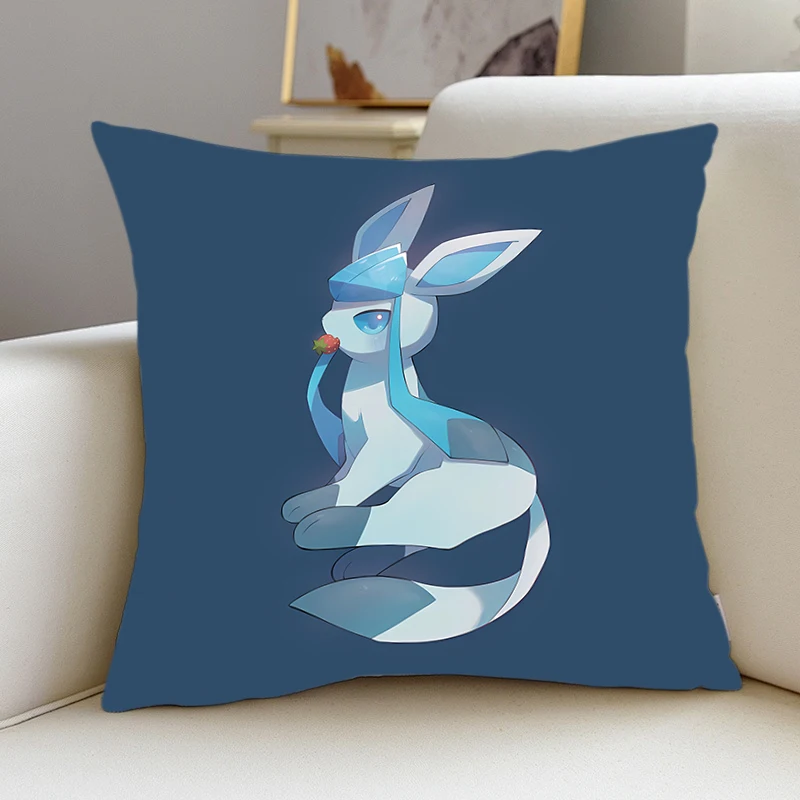 

Pillow Cover G-Glaceon P-Pokémon room bedroomo office coffee shop car Dakimakura Throw Pillows iving room Pillowcase Home Decor