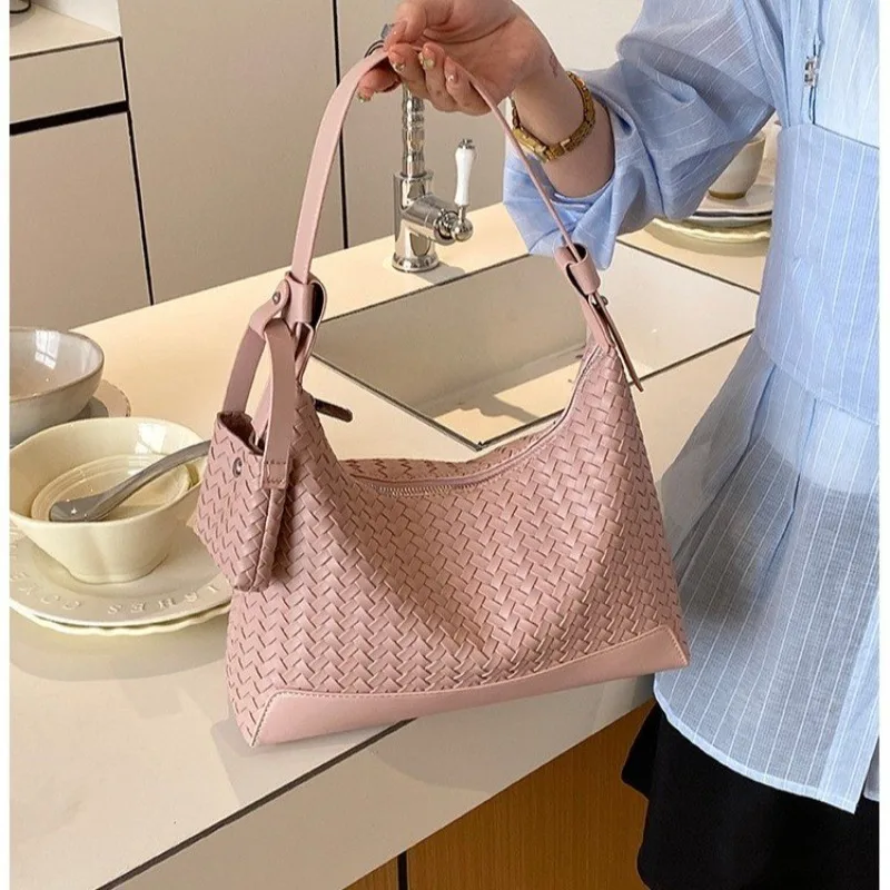 

Classic Elegant Diaper Bag Paris Fashion Women Leather Handbag Best Superstar Show Solid Color Commuter Crossbody Purse