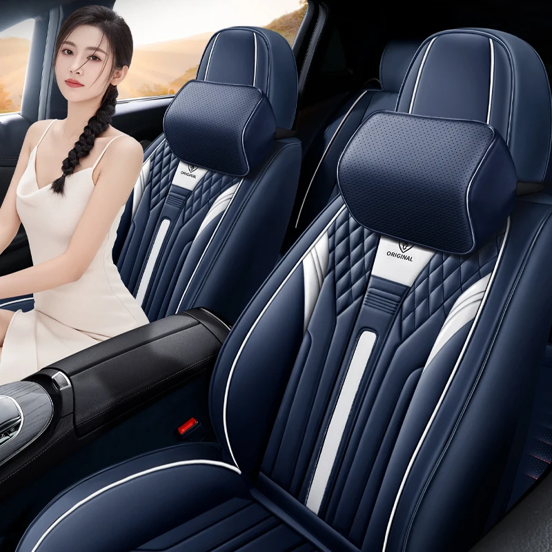 Picture 4: Universal Full Coverage 5 Seat Car Seat Cover for JEEP Compass Grand Cherokee Commander Wrangler JK Car Accessories