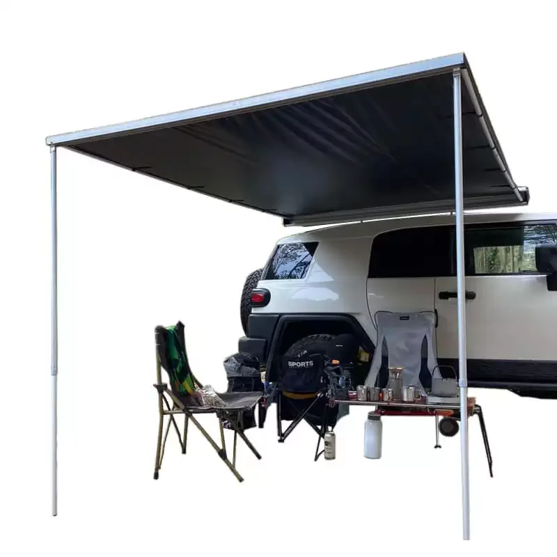 

Multifunctional Retractable Side Camping Tent Waterproof UV Protection Car Camping Tent Car Awning