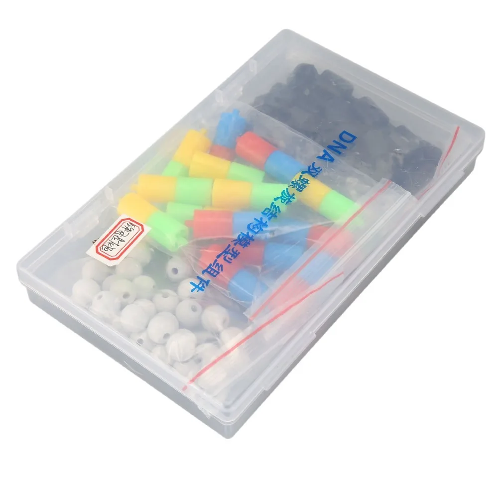Plastic Material Dna Double Helix Model Spiral Shape Multi Color Parts Gene Structure Model Stable Structure Detachable Parts