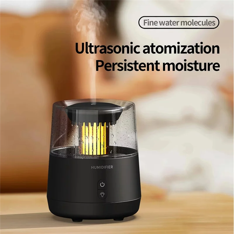 

Hot Selling-Raindrop Aromatherapy Air Humidifier Diffuser For Office Home Desktop Electric Essential Oil Aroma Diffuser US Plug,