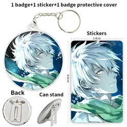 DRAMAtical Murder Seragaki Aoba Anime Character Game Soft Button Badge Brooch anchor Peripherals Pin Jewelry Backpack Decoration