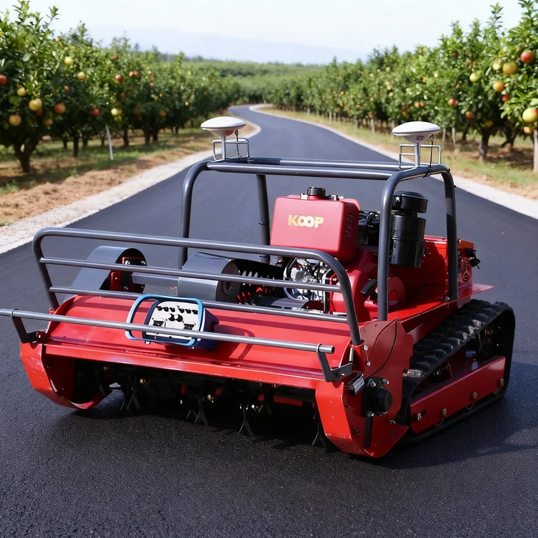 

Customized Heavy Duty GPS Lawn Mower - High Power Engine Self Propelled Cordless Residential Garden Machine