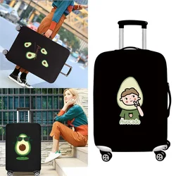 Luggage Protective Cover Suitcase Dust Wear-resistant Avocado Series Protective Case Travel Accessories 2024 New