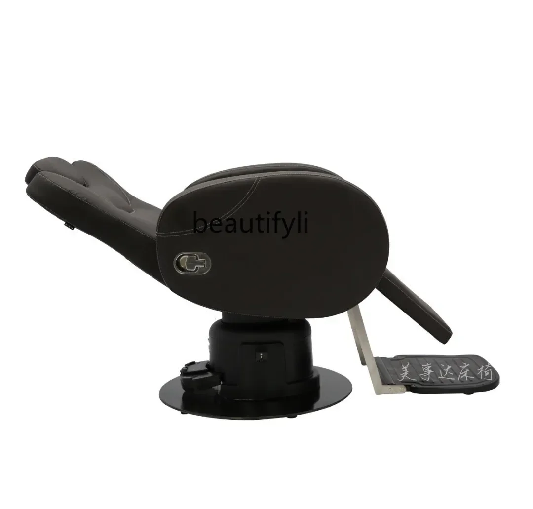 A17 Split Physiotherapy Electric Lifting Hair Shampoo Bed Chair for Hair Salon Beauty Shop Face Washing Bed Mobile Head Basin