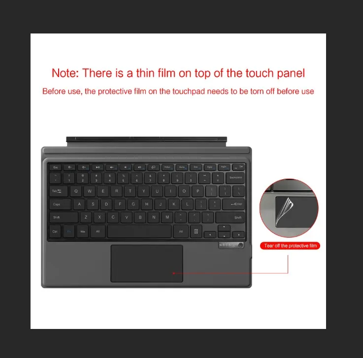 Tastiera Surface Pro 7, tastiera magnetica ultra sottile portatile Tastiera Surface Pro 7, tastiera magnetica ultra sottile portatile