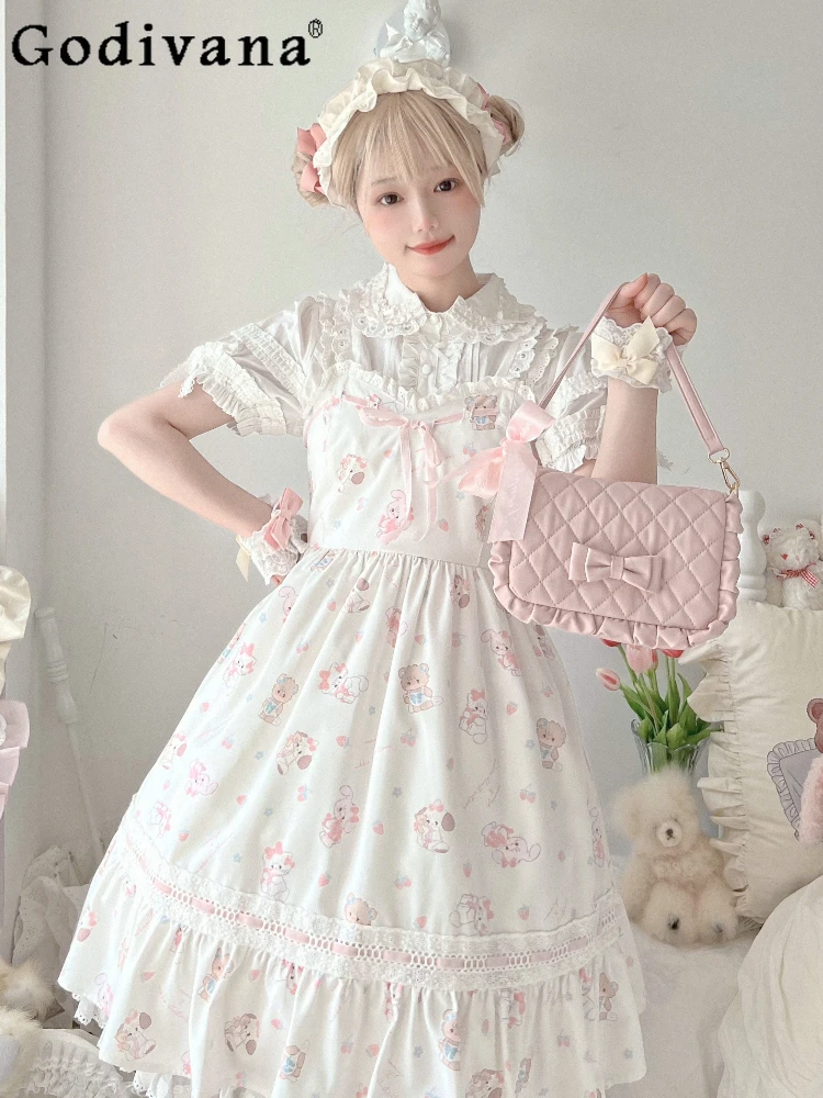 

Японская оригинальная сумка Sweet Girl Lolita Diamond, однотонная, для повседневного использования, универсальная сумка через плечо для работы, для женщин, для офиса