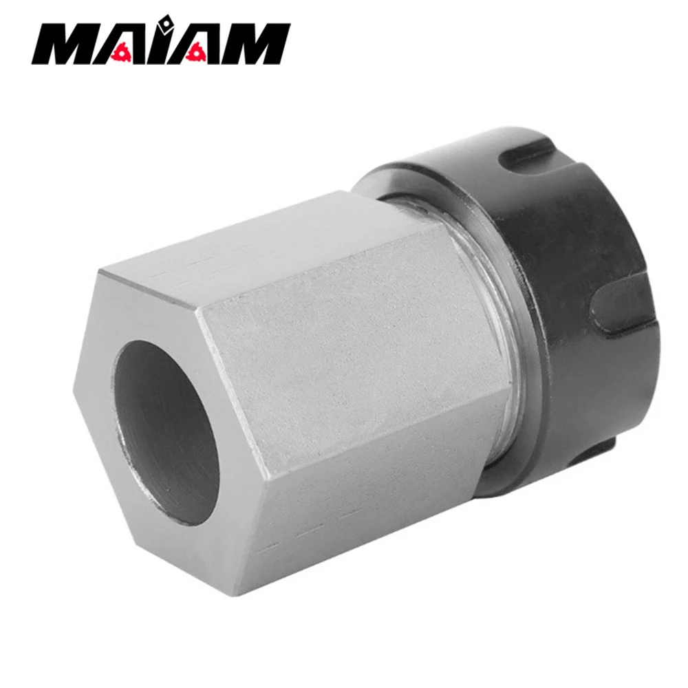 MAIAM ER25 ER32 ER40 A UM Square/hexagonal collet chuck seat ER hex spring chuck CNC lathe engraving cutting machine tool holder