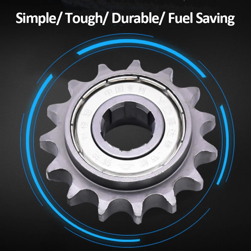 14T 15T Motorcycle 428 420 Chain Sprocket Fuel Saving Front Fly Wheel Pinions for GS125 Modified Accessories