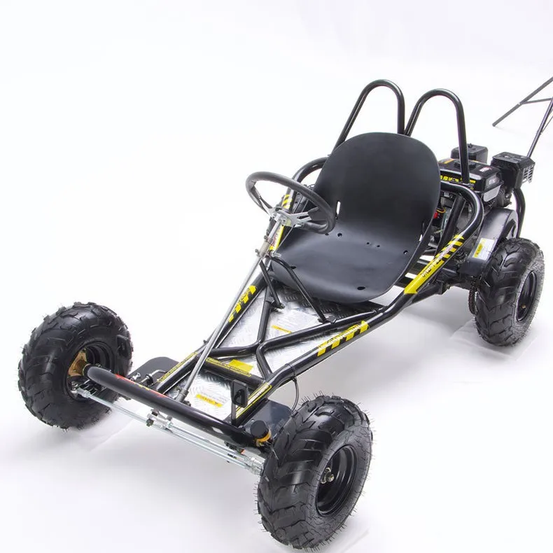 Drift kart with high-efficiency engine, wear-resistant tires, thickened frame, outdoor recreational kart