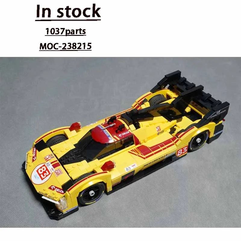 

MOC-238215 New Model No. 83 1:15 Scale Sports Racing Car Building Block Model 1307 Parts Boys' Children's Birthday Toy Gift