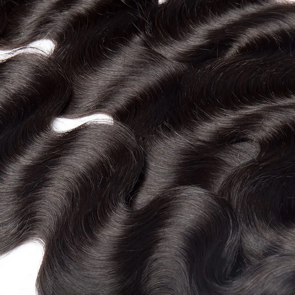 Bundles brésiliens de vague de corps de cheveux humains, cheveux vierges, 100%, 10A, 22 ", 24", 26"