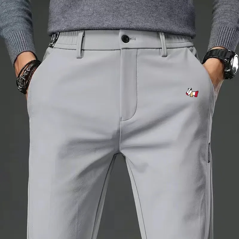 High Quality Golf Pants Men\'s Golf Wear 2024 Autumn Business New Suit Pants Korean Golf Clothing Men Elastic Force Casual Pants