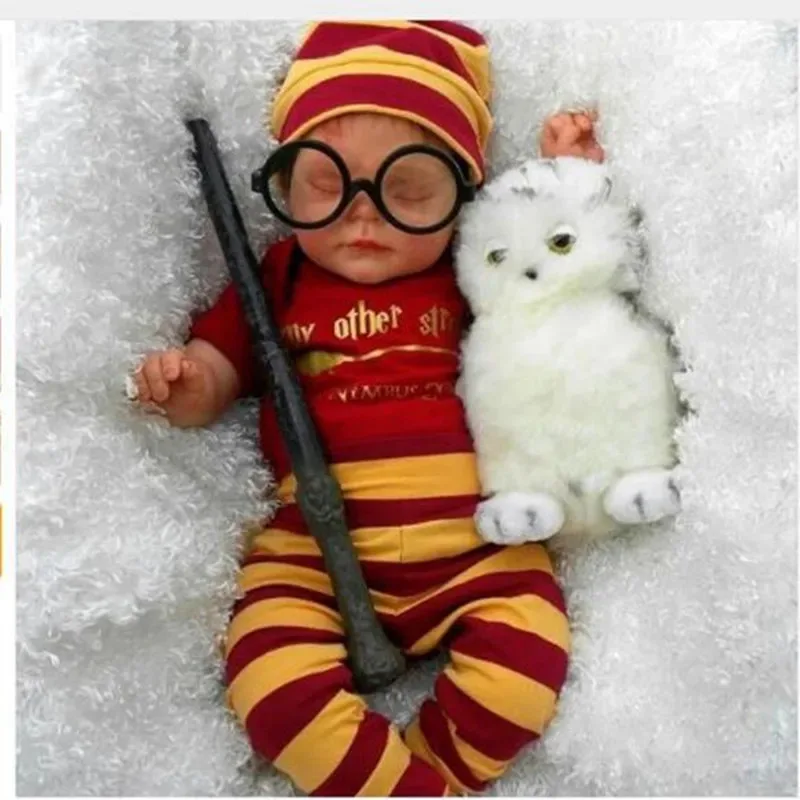 طقم مكون من ثلاث قطع من بدلة Baby Harried Potter Series Magic Baby باللونين الأسود والأحمر بأكمام قصيرة مع هدية للأطفال بأحرف ذهبية