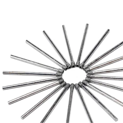 20Pcs 2-10 mm Diamond Core Drill Bits Tip Hole Saw Coated Masonry Tools Drilling Cutter for Glass Stone Marble Granite Tile