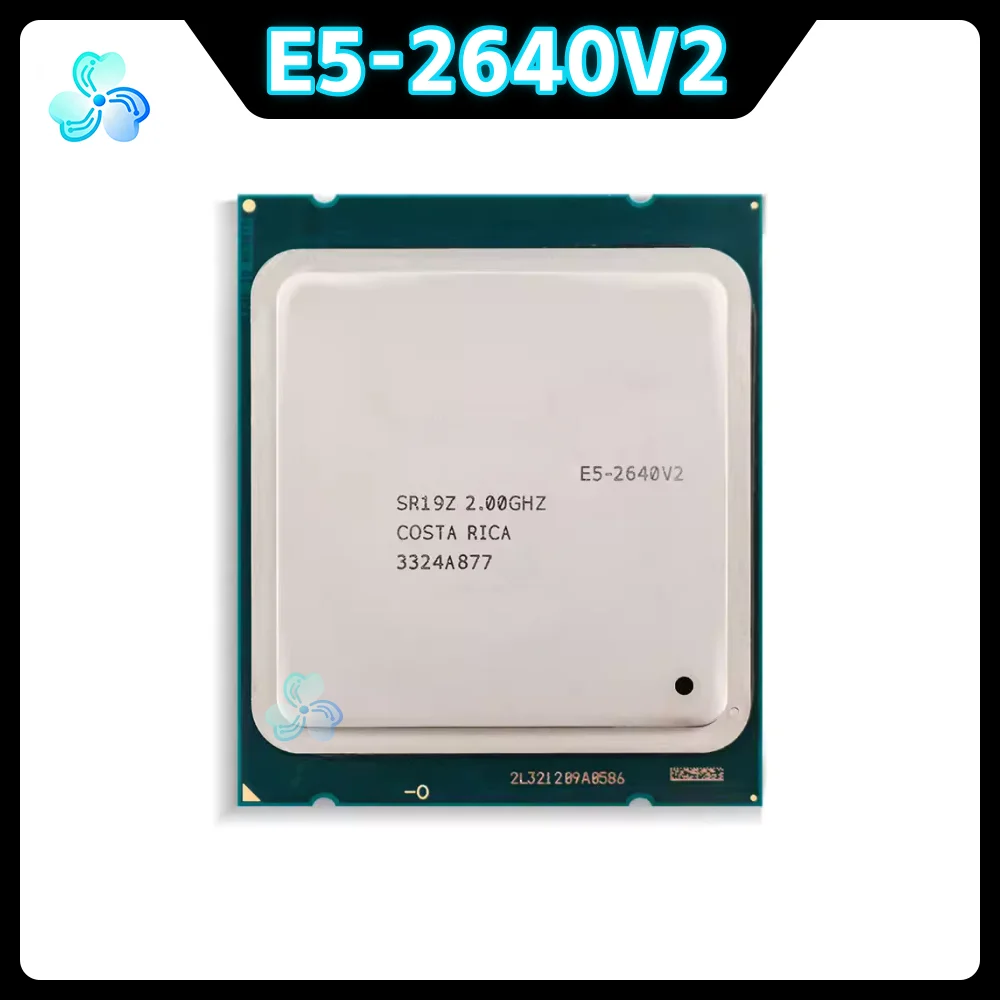 Xeon	E5-2640V2	CPU	SR19Z	8-Cores	16-Thread	2.00GHz	20MB	95W	LGA2011	22nm	E5	2640	V2	Server	CPU	Processor	E5	2640V2