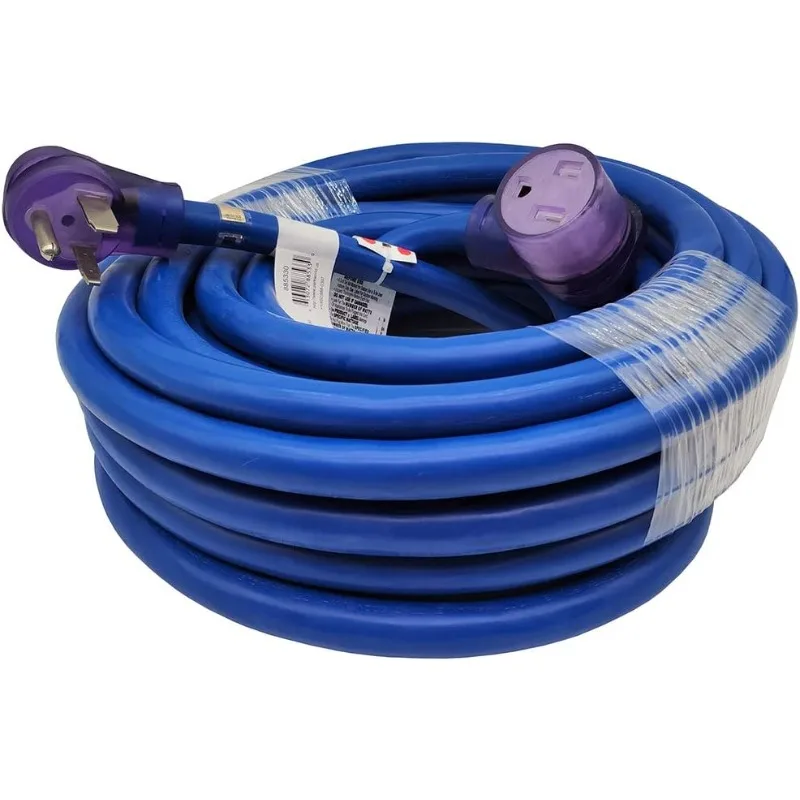 Welder Extension Cord NEMA 6-50 Extension Cord, 6-50P to 6-50R STW 8AWG/3C for 40 Amp 250 Volt