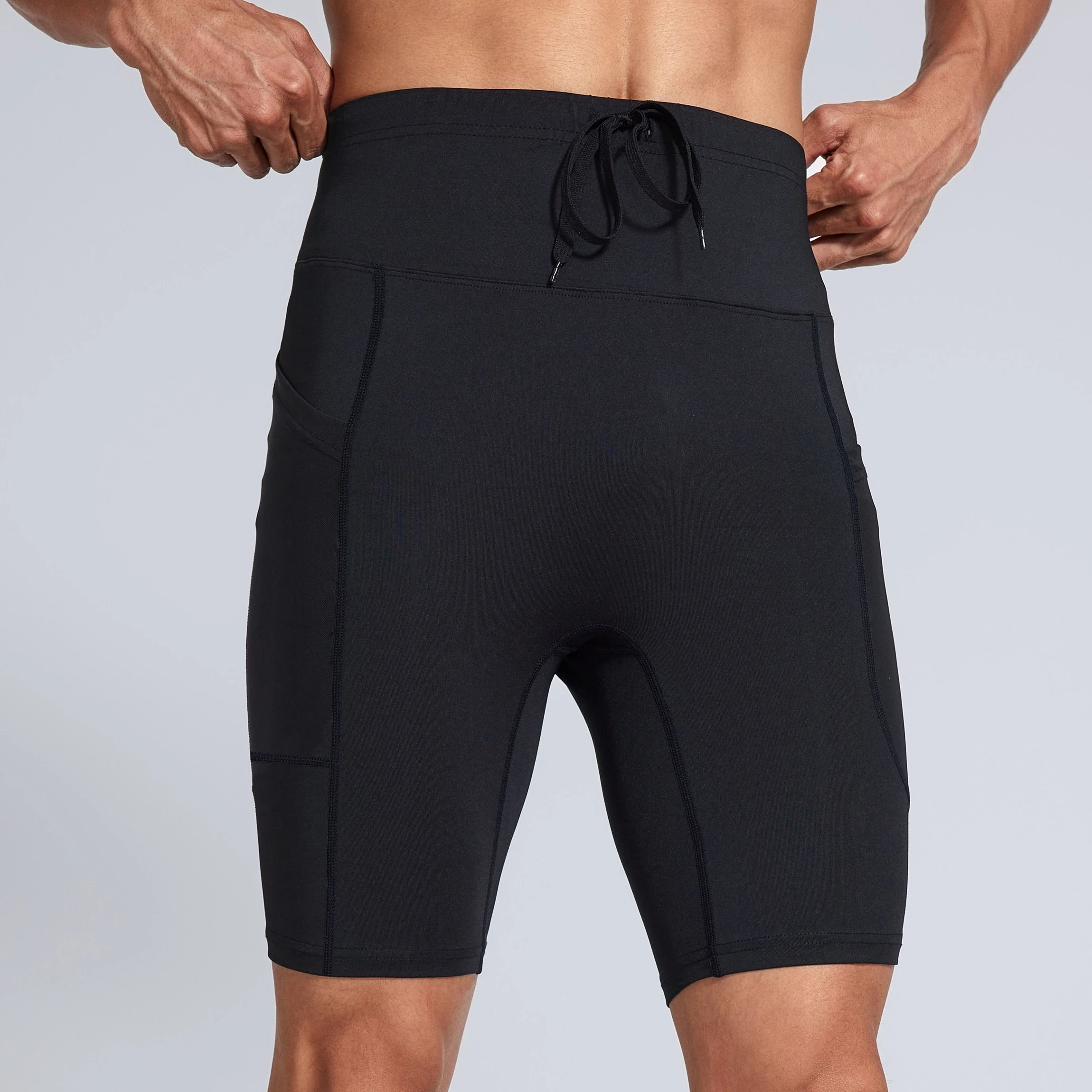 Men Women Yoga Running Shorts Pockets Outdoor Sports Half Pants Tights Exercise Fitness Gym Cycling Shorts Leggings Quick Drying - Image 5