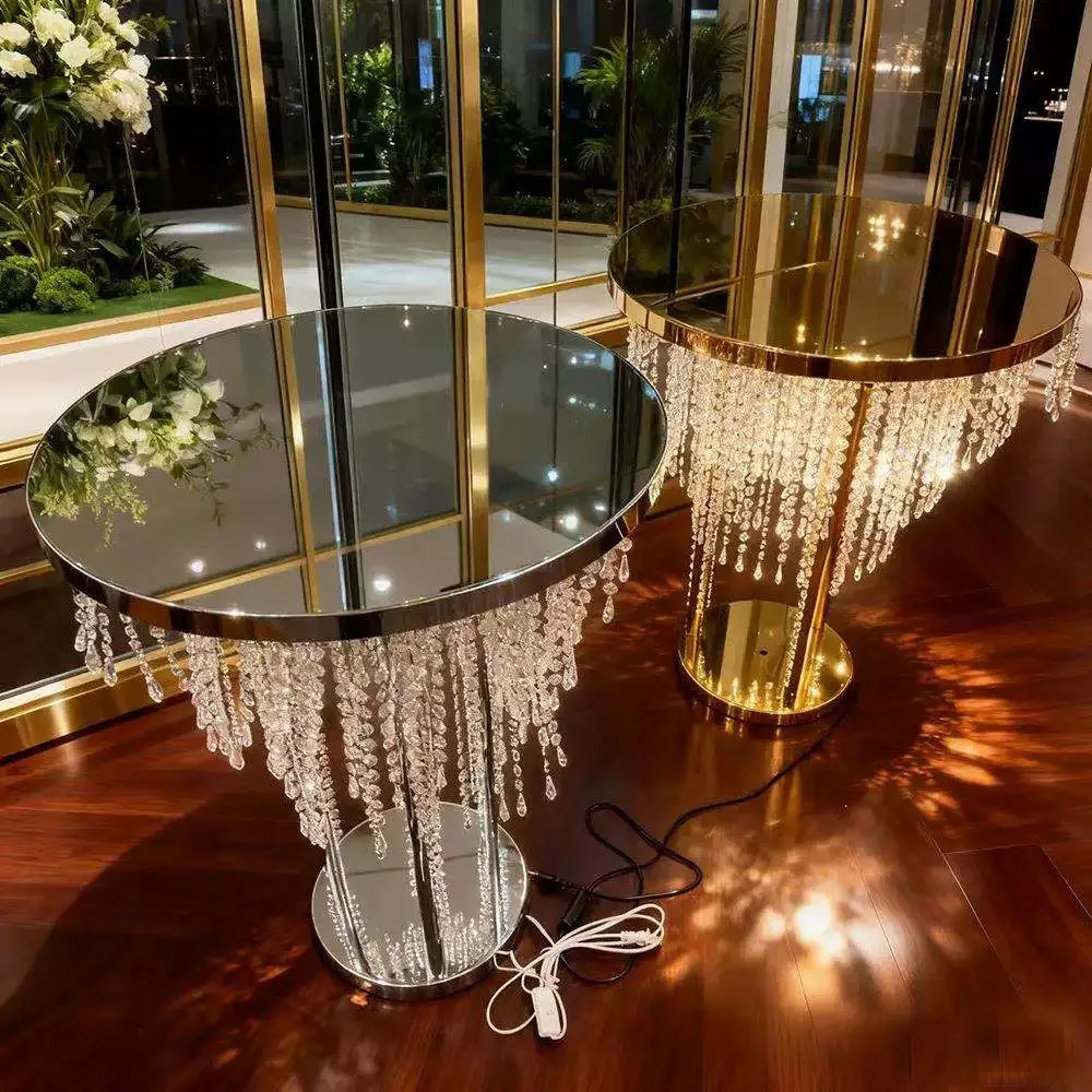 

Acrylic Crystal Cake Table Buffet Dessert Display Stand Wedding Party Candy Bar Decor Baby Shower Birthday EventBackdropOrnament