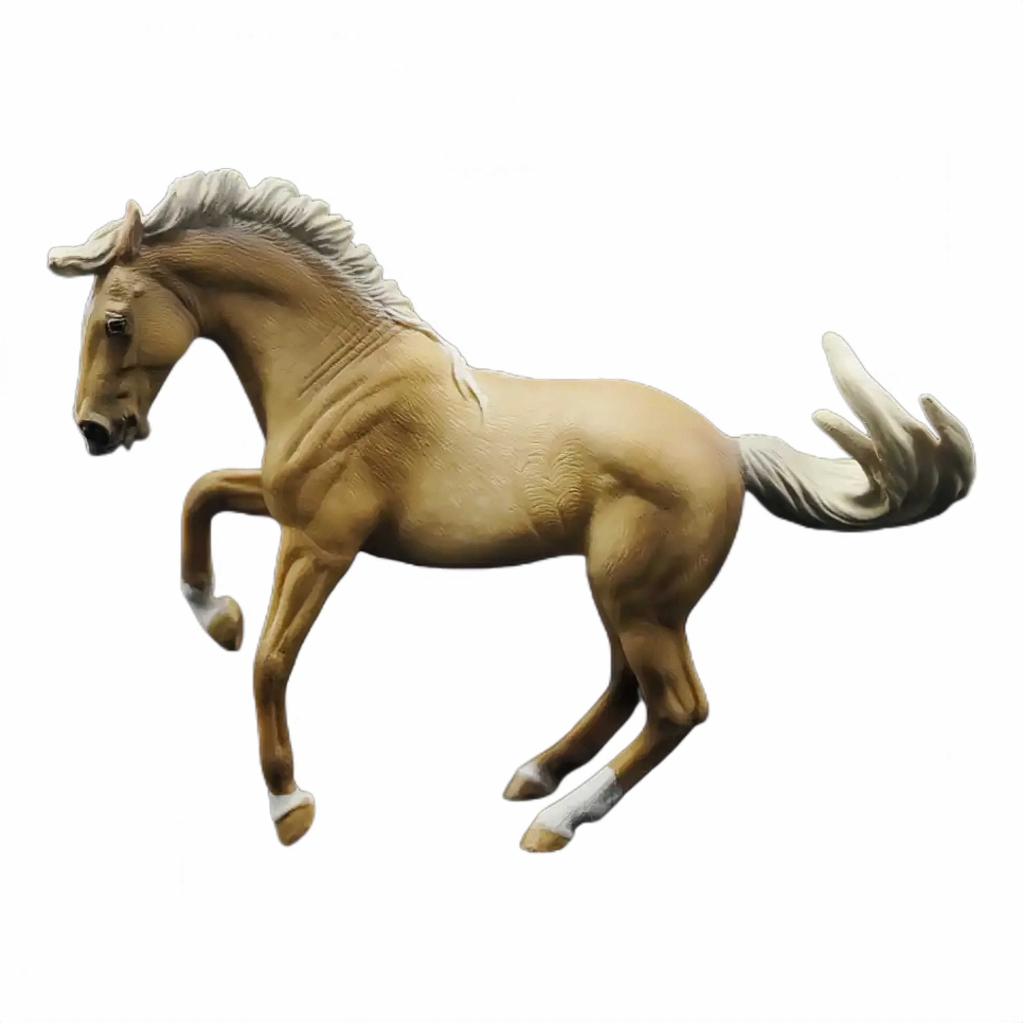 Lusitano Mare Figures Simulation PVC Farm Horse Animal Model Toys Miniature Collection Desktop Decoration