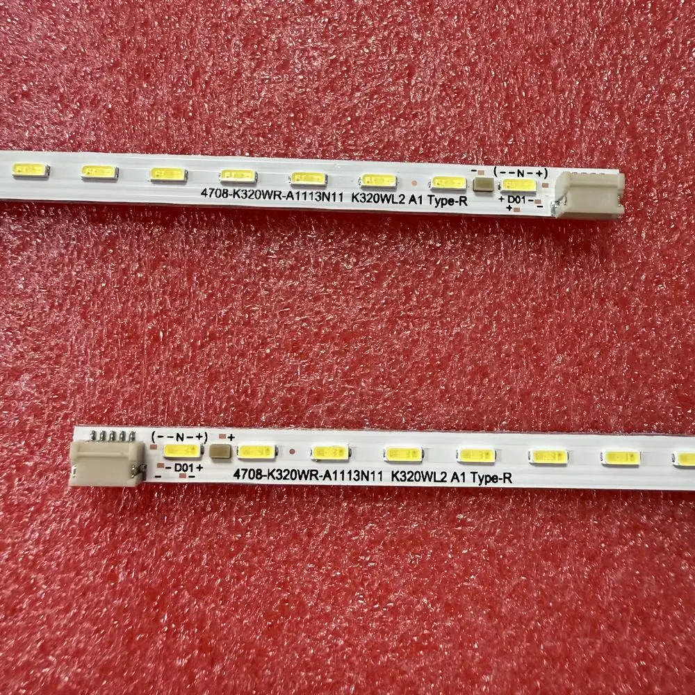 2pcs/set LED Backlight Strip For E32B500WD 4708-K320WL-A1113N11 4708-K320WR-A1113N11