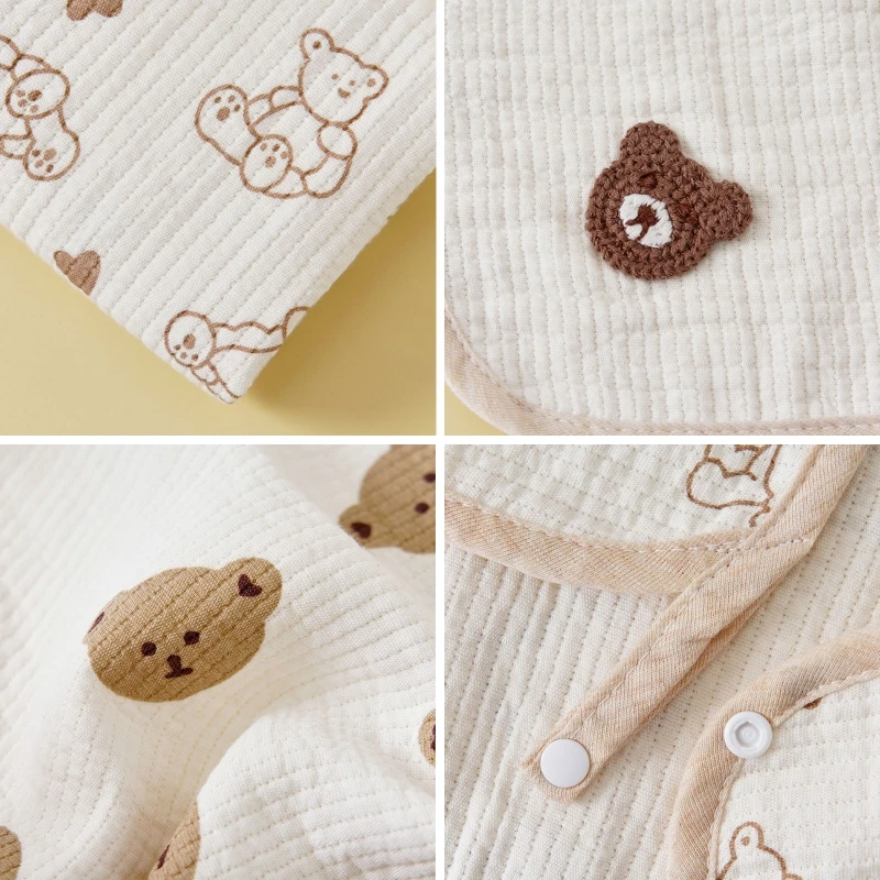 Baby Soft Cotton Square Towel Infant Wash Hand Face Wipe Washcloth Facecloth Handkerchief Muslin Cloth Feeding Bib