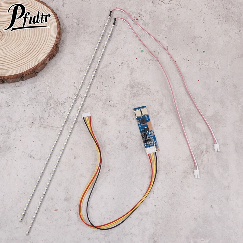 

350MM LED Backlight Strip Light Kit DC 10-30V 17 Inch CCFL LCD Screen To LED Monitor Module