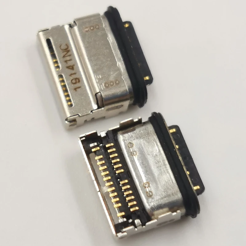 1-20Pcs Charger Connector Type C Charging Dock Port USB Jack Contact Plug For Ulefone Armor 18 19 19T 24 Armor18 AGM A9 Mann H1