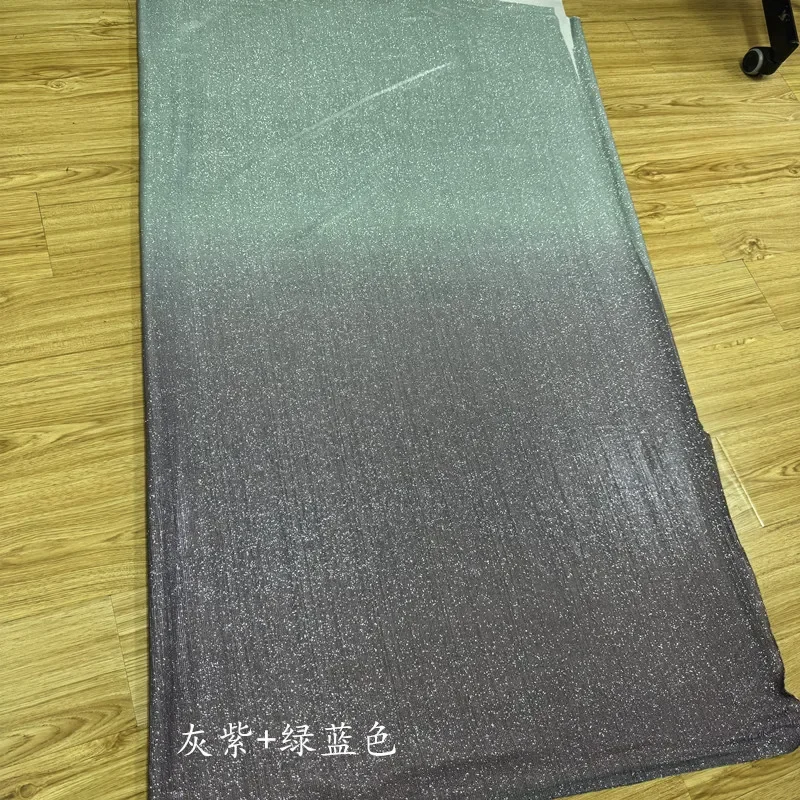 الأزرق الملكي التدرج الفضة بريق البريق تمتد النسيج مصمم مساء اللباس المواد لامعة خلفية النسيج حزب ثوب #1