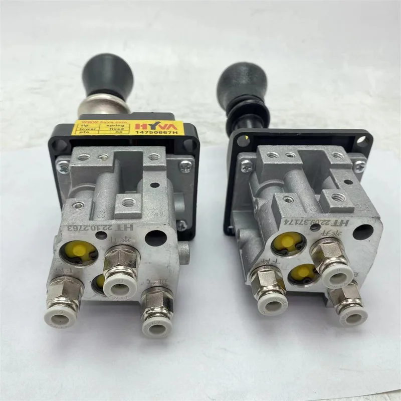 3 Holes Lift Valve Heavy Truck Accessories Hydraulic Control Valve Residue Dump Slow Lowering Manual Switch