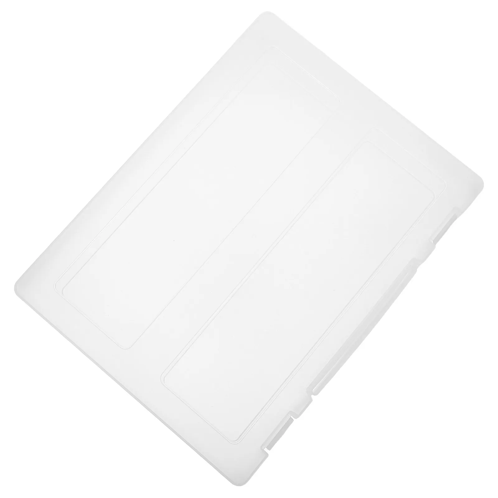 A4 File Holder Clear Plastic Document Box Thickened Board Portable Organizer Box Dustproof Scratch Resistant Paper Folder