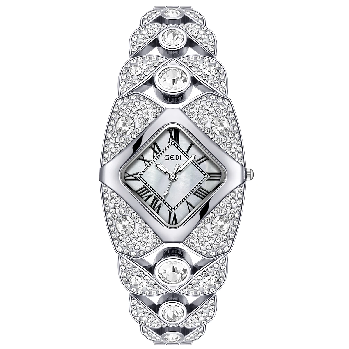 2026 Popular Women Watch Light Luxury Full Diamond Premium Feel Bracelet Niche Retro Waterproof Ladies Fashion Quartz Watches