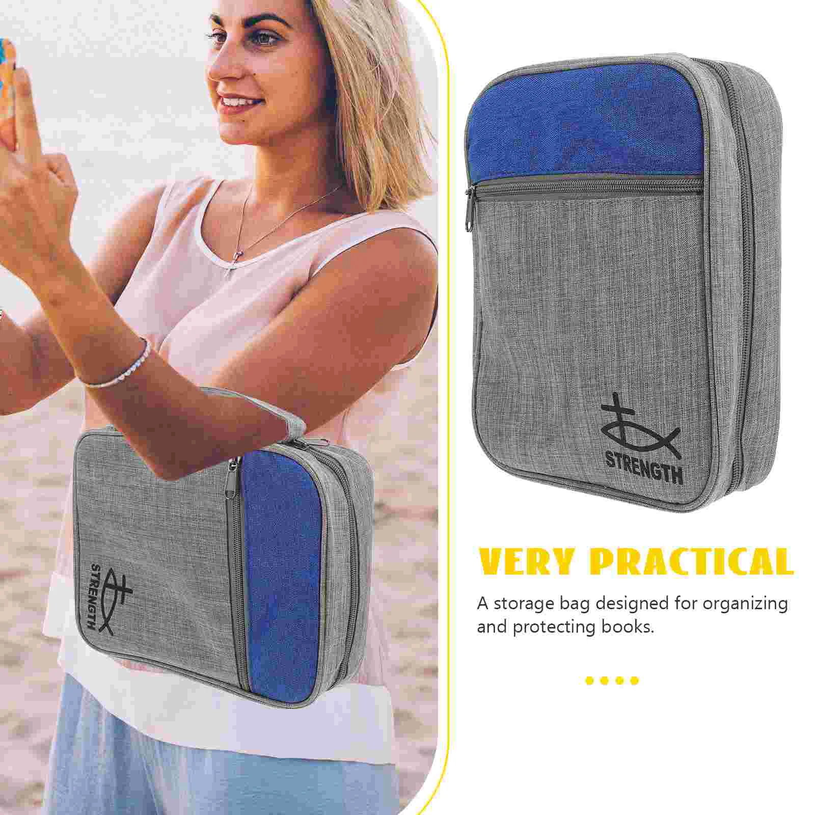 Imagem -05 - Pacote da Bíblia Capa de Livro Bolsa Arquivo Protetor Leve Cobre Titular Case para Armazenamento Feminino Criativo