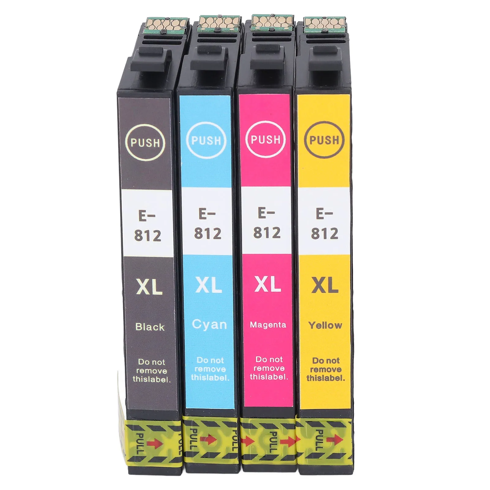 812XL Ink Cartridge Set Black Cyan Magenta Yellow Remanufactured Ink Cartridge for Workforce Pro WF-7840 WF-7820 WF-7310