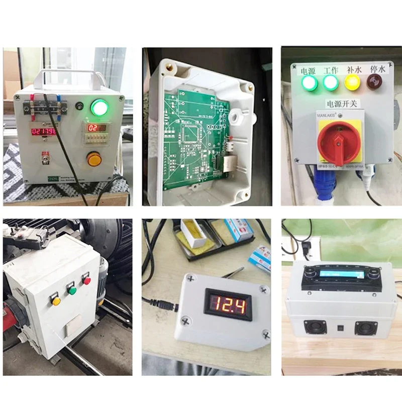 F Series DIY Outdoor Plastic Box IP65 Waterproof Monitoring Power Box Housing Electrical Project Junction Enclosure Case ABS