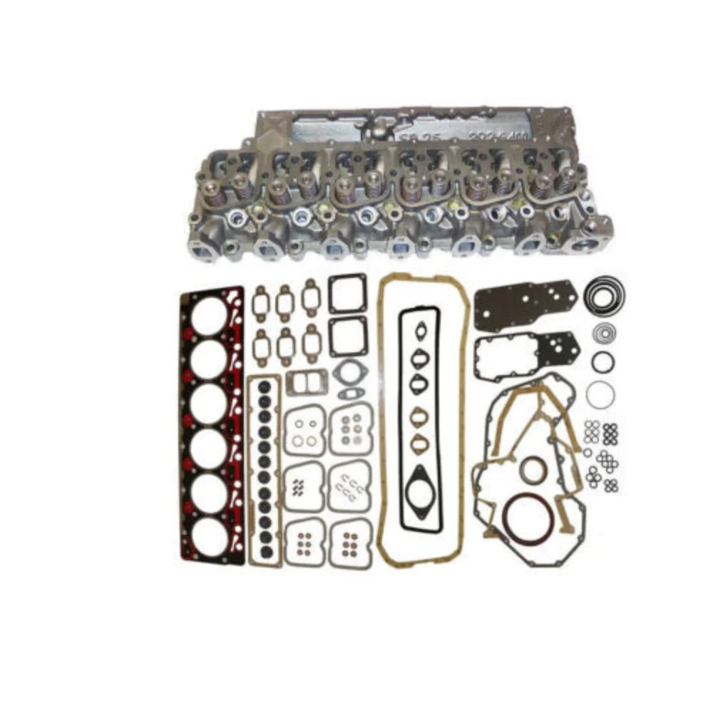 Complete Cylinder Head & Full Gasket for Cummins 6B 6BT 6BTA 5.9L 12V