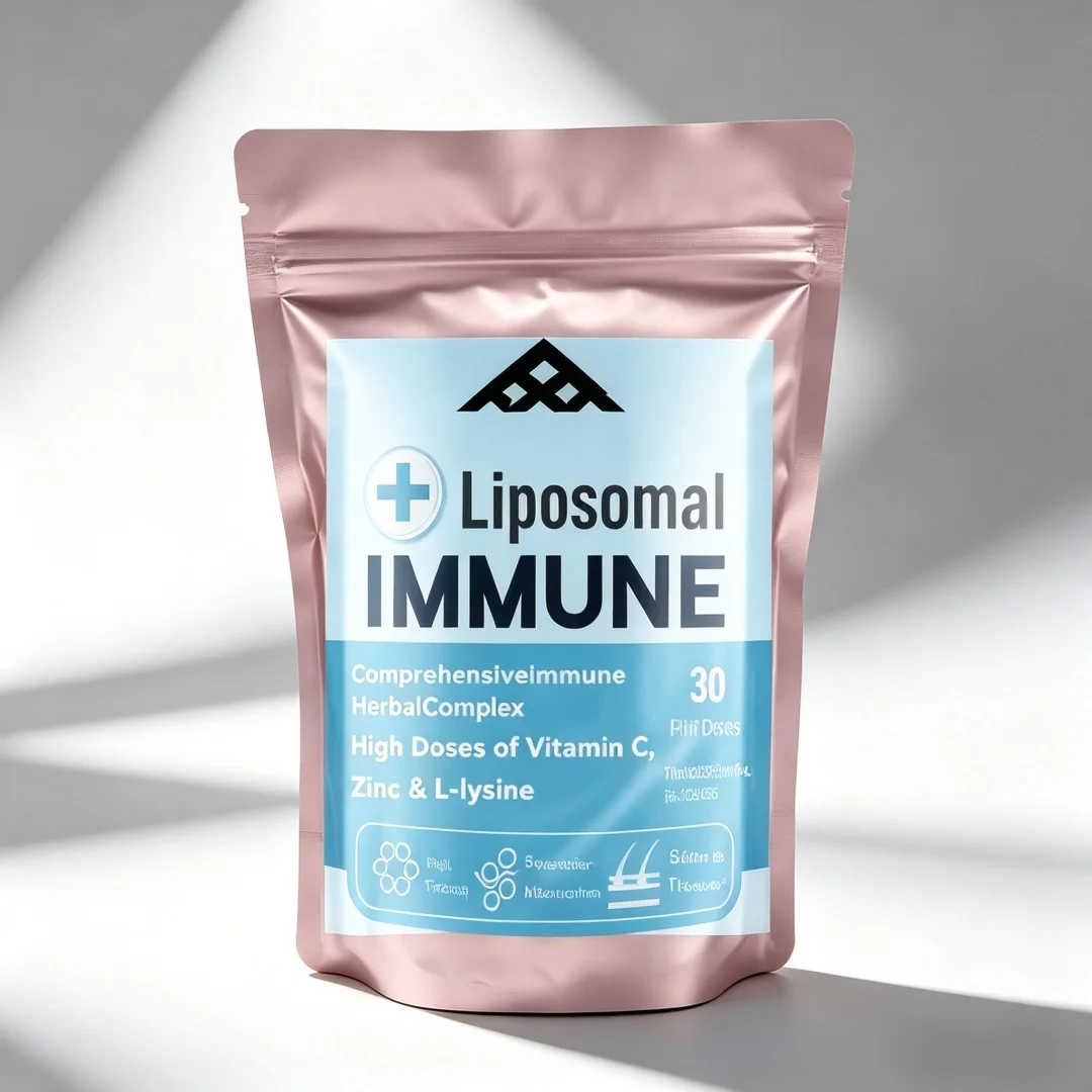30 Patches Liposomal Immune Transdermal Patches Complex With L-lysine Vitamins Wellness Blend For Men & Women